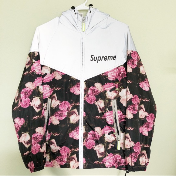 supreme flower jacket